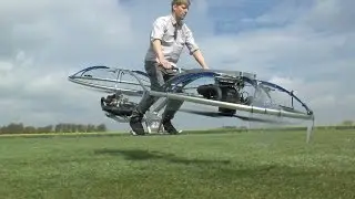 THE FLYING HOVER BIKE !!!!!!!!! The Skorpion 3