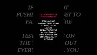 Go until failure. That&rsquo;s how you build testosterone. #MaxEffort #Testosterone #strength
