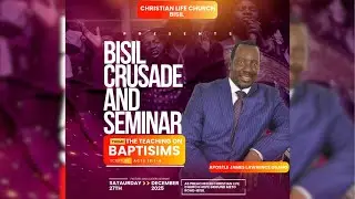 THE 5 BAPTISIMS || APOSTLE JAMES LAWRENCE OSANO