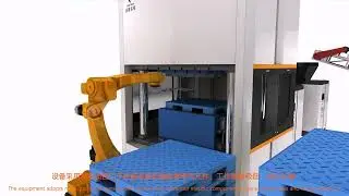 compressed plastic pallet machine