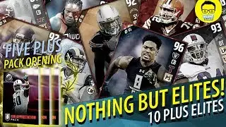 So Many Elites & So Many Packs! -Madden 17 Fan Appreciation Pack opening