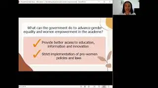 Gender Equality and Women Empowerment in the Academe