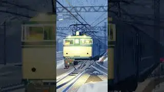 【山野井線】EF63ブルートレイン河間駅通過#ロブロックス鉄道#ロブロックス#国鉄車両#客車列車#電気機関車#鉄道