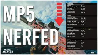So The MP5 Got Nerfed... BLACK OPS COLD WAR UPDATE