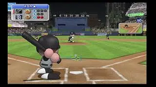 MLB Power Pros 2008 (Wii) (Florida Marlins Season) Game #90: FLA @ SD