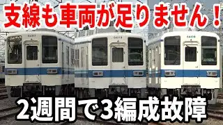 【支線も予備車ゼロ】東武東上線の車両事情がやばすぎる Part2