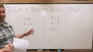Balancing Chemical Equations, example #3