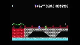 【レトロゲーム】MSX版　伊賀忍法帖 満月城の戦い