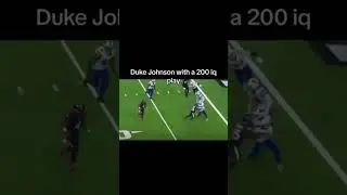 Duke Johnson was different