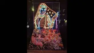 Chila Kumari Singh Burman's Public Art Trail in Art after Dark #London