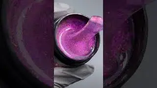 Ombre french with pigments