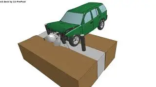 Bollard Impact Analysis - SUV