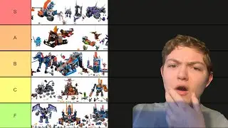 SB Ranking all LEGO NEXO KNIGHTS Sets (2016-2018)