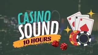 Casino Sound Effects and Jackpot Sound (10 Hours) | Calming Audio