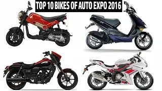 Top 10 bikes of 2016 Auto Expo