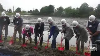 Road Machinery & Supplies Co. Celebrates Des Moines Branch Groundbreaking