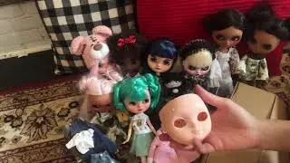 Icy Blythe box opening from AliExpress and some Blythe clothes (boy and girl)