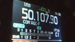 CN8KD & LU5FF 50 MHZ CW 30/09/2011