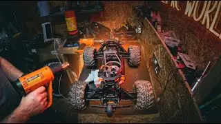 Как завести HPI Savage X 4.6, как запустить нитро-радио и как устранить небольшую утечку воздуха ...