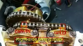 Toyota FJ cruiser Timing mark FJ cruiser timing chain