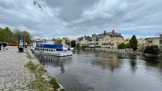 Парк в Оребру. Stadsparken i &Ouml;rebro. 8 мая 2025
