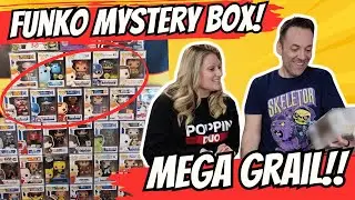 We pulled an INSANE MEGA GRAIL Funko Pop from this Mystery Box Unboxing!