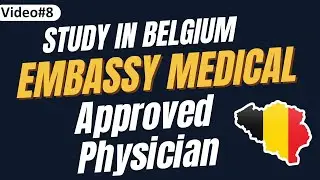 Medical for Belgium Student Visa 🇧🇪 | Approved Doctors List (Pakistan)