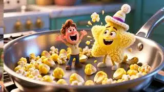 Poppy the Popcorn Star #popcorn #reel #funny #kids #storytelling #storytime #kidsstory 