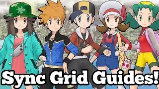 SS Leaf, SS Blue, Ethan, Lyra, Kris Sync Grid Guide | Pokemon Masters EX