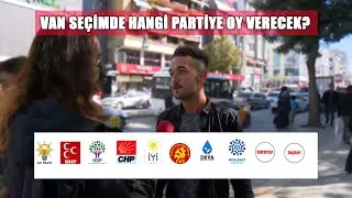 Van tarafını se&ccedil;ti: ''Kesinlikle HDP''