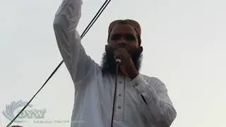 Protest . M.Atta-ullah salfi sab #OurProphetOurHonour . #DYW Protest for Prophet Mohammad (P.B.U.H)
