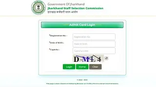 JSSC Lab Assistant Admit Card Download | Lab Assistant Admit Card