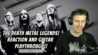 Carcass – “Heartwork” | Reaction + Guitar Playthrough 🎸🤘