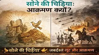 भारत पर आक्रमण क्यों होते रहे? || सोने की चिड़िया का कड़वा सच #IndianHistory #bharat #GKSTUDYDAYS