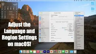 How to Adjust the Language and Region Settings on macOS