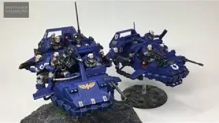 LandSpeeder Storm - Telion's roughnecks | ULTRAMARINE scout army