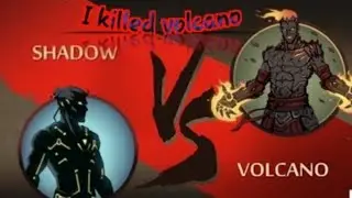 SHADOW 🖤 VS VOLCANO🔥/#keşfet/#shadowfight2 /#shadow /#fypp /#viral /#volcano 