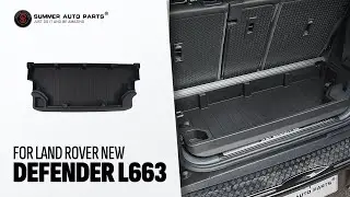 路虎卫士90后备箱储物盒丨Trunk storage box for land rover defender 2020