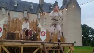 The Three Inch Fools Performing at Drum Castle on 7th July 2024