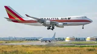 (4K) An incredible Plane spotting day at Leipzig Halle Airport - AN-225, 747, 777, 757 and more!