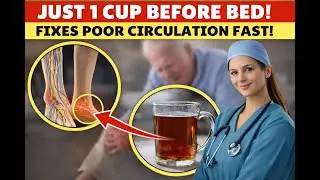 Over 60? Drink THIS to Increase Blood Flow in Legs Fast  | Dr. Olivia Explains