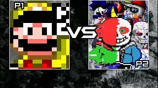 Mugen - Super Mario Maker (me) vs. Glitch Sans
