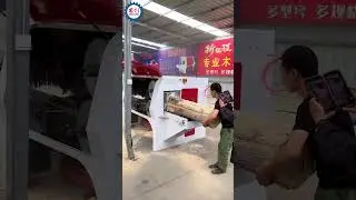 Multi Blade Wood Circular Saw Round Log Cutting Machine