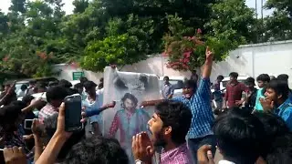 Prabhas Birthday celebrations 2017 | Vizag Prabhas fans | Gitam university
