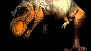 T-Rex Animation - Cinema 4D R15 (Physical Render)