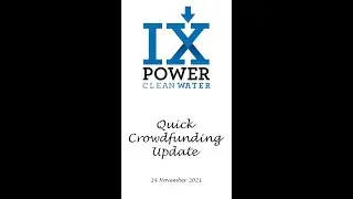 IX Water CF Update 14Nov21