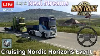 Cruising Nordic Horizons Event Day 2 - New Moza Gear - Euro Truck Simulator 2 - Vertical #Shorts