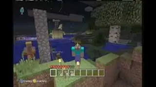 Big Minecraft TNT explosion Xbox:360 edition