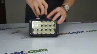 HongJin led work light supplier 7 Inches 45w Led Work Light 45w Led Driving Light For 4wd Jeep