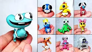 [ROBLOX] Making All RAINBOW FRIENDS Baby Sculptures Timelapse